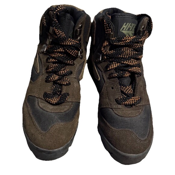 Hi-Tec Woman’s Lady Lite 2 Hiking Boots Brown Black Size 6.5 Outdoor Trail Shoes - Picture 1 of 10